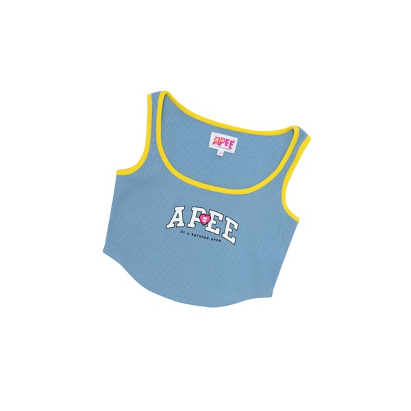 Acid Blue A BATHING APE Graphic Women's Vest | ME1952638