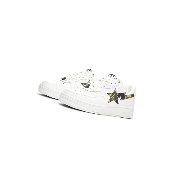 Army Green A BATHING APE Bape Sta™ White / Abc Camo Low Women's Sneakers | SW1957204