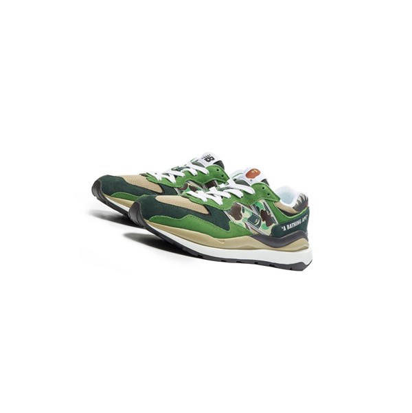 Army Green A BATHING APE X New Balance 5740 Low Women's Sneakers | MK2683517