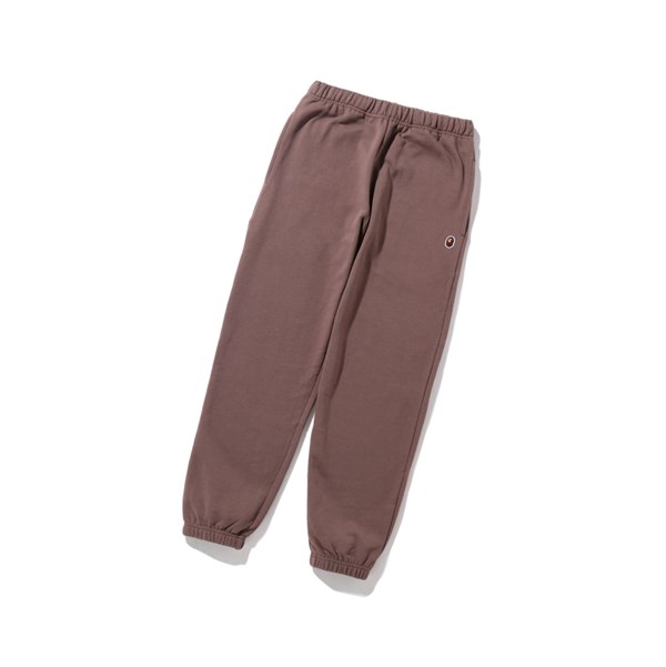 Brown A BATHING APE Ape Head One Point Oversized Sweat Women's Pants | TY9317586