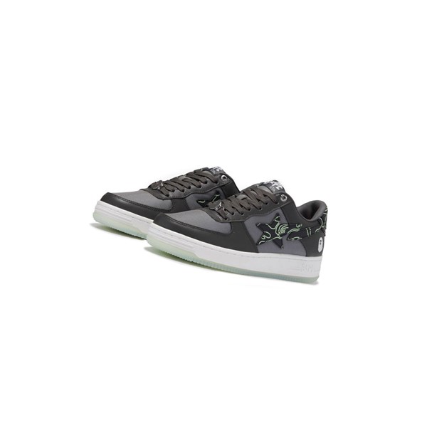 Dark Grey A BATHING APE Bape Sta #1 M2 Low Men's Sneakers | LC9534260
