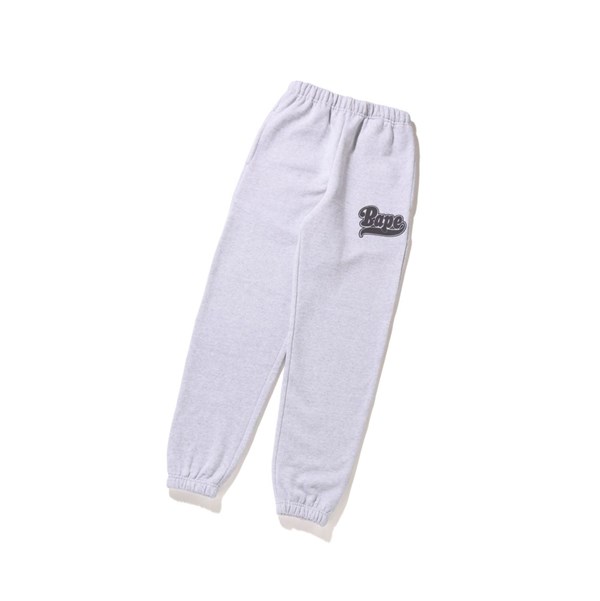 Grey A BATHING APE Bape Oversized Sweat Women's Pants | MA8046271