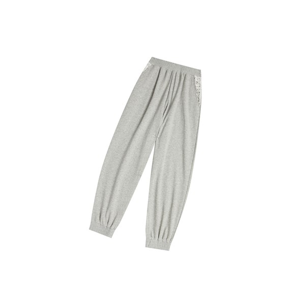Grey A BATHING APE Relaxed Long Women's Pants | ON9530867