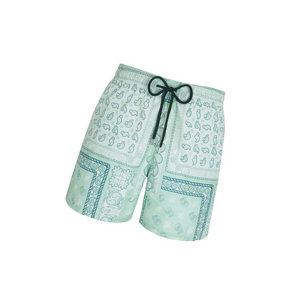 Light Green A BATHING APE X Vilebrequin Moorea Men's Shorts | QK9671320