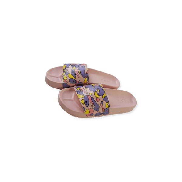 Pale Pink A BATHING APE X Hayn Sta Camo Slip On Men's Slide Sandals | DA6243189