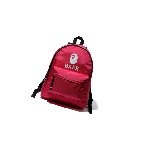 Pink A BATHING APE BAPE® 2021 Happy New Year Women's Backpacks | QH6570429