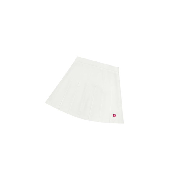 Wall White A BATHING APE Pleated Mini Women's Skirts | ER9301764